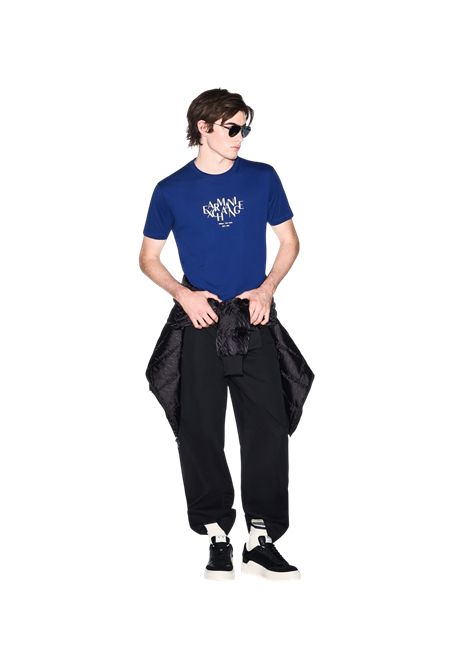 Regular-fit T-shirt in solid-color cotton jersey ARMANI EXCHANGE | T-shirt | XM002782 AF10356UB131